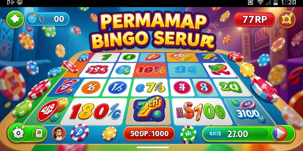 Gameplay seru dalam aplikasi Bingo 77RP yang mendebarkan.