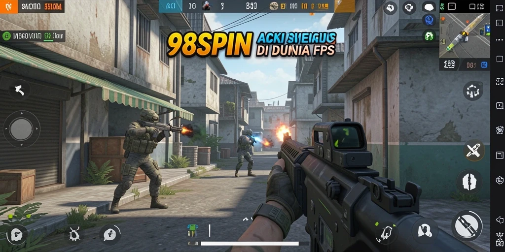 Tangkapan layar gameplay mendebarkan di 98SPIN.