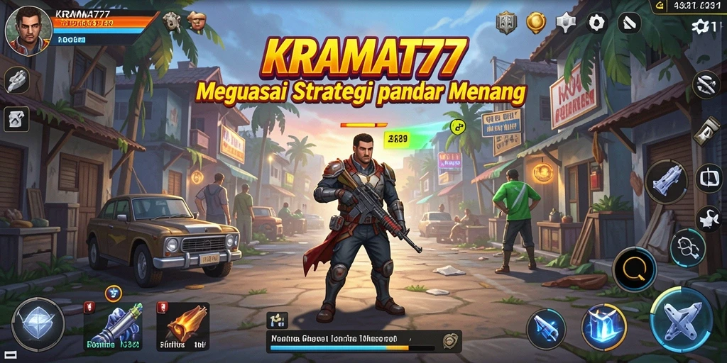 Tampilan gameplay KRAMAT77 menampilkan taktik pertempuran yang mendebarkan.