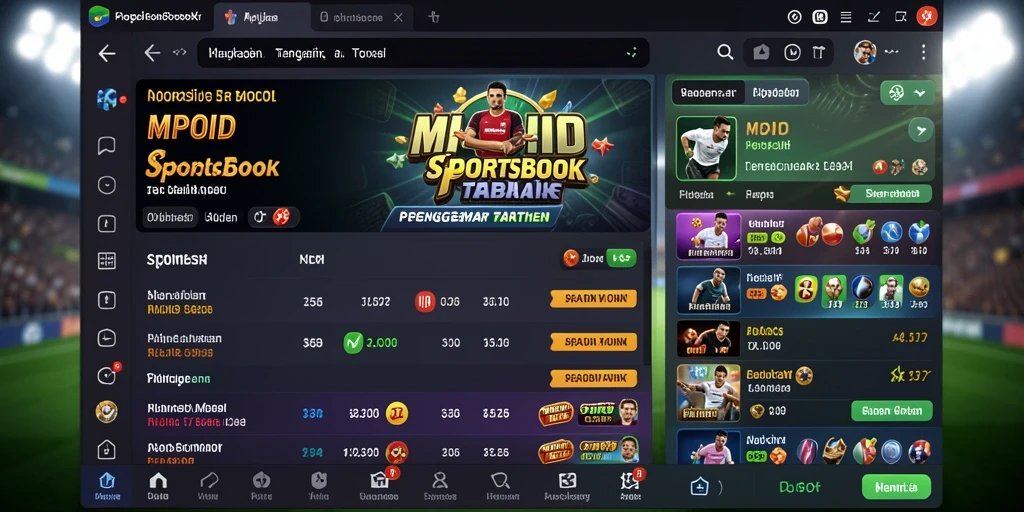 Screenshot dari gameplay MPOID menunjukkan pengalaman taruhan yang mendebarkan.