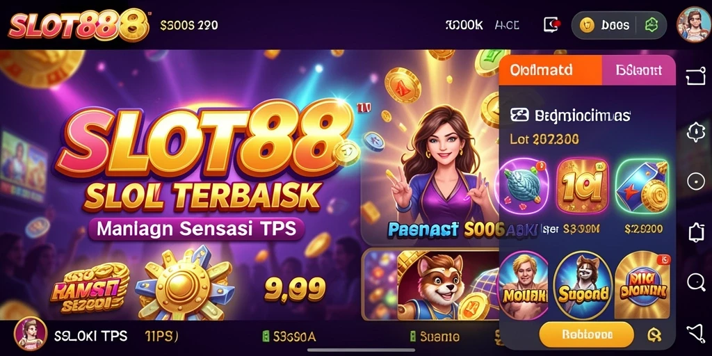 Gameplay menarik dari SLOT88 dengan mesin slot yang penuh warna.