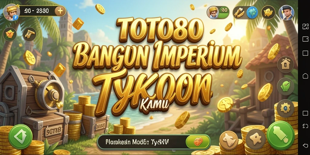 Gameplay menarik TOTO80 dengan elemen Tycoon yang seru.